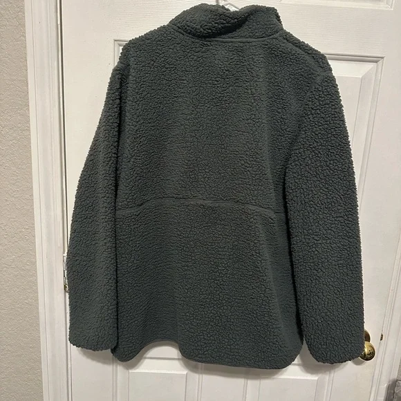32 degrees XXL Cozy Gray Fleece Jacket - Picture 3 of 4